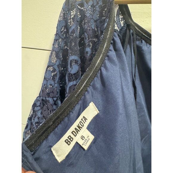 BB Dakota Danlyn Off The Shoulder Lace Dress Size 8 - Picture 7 of 9